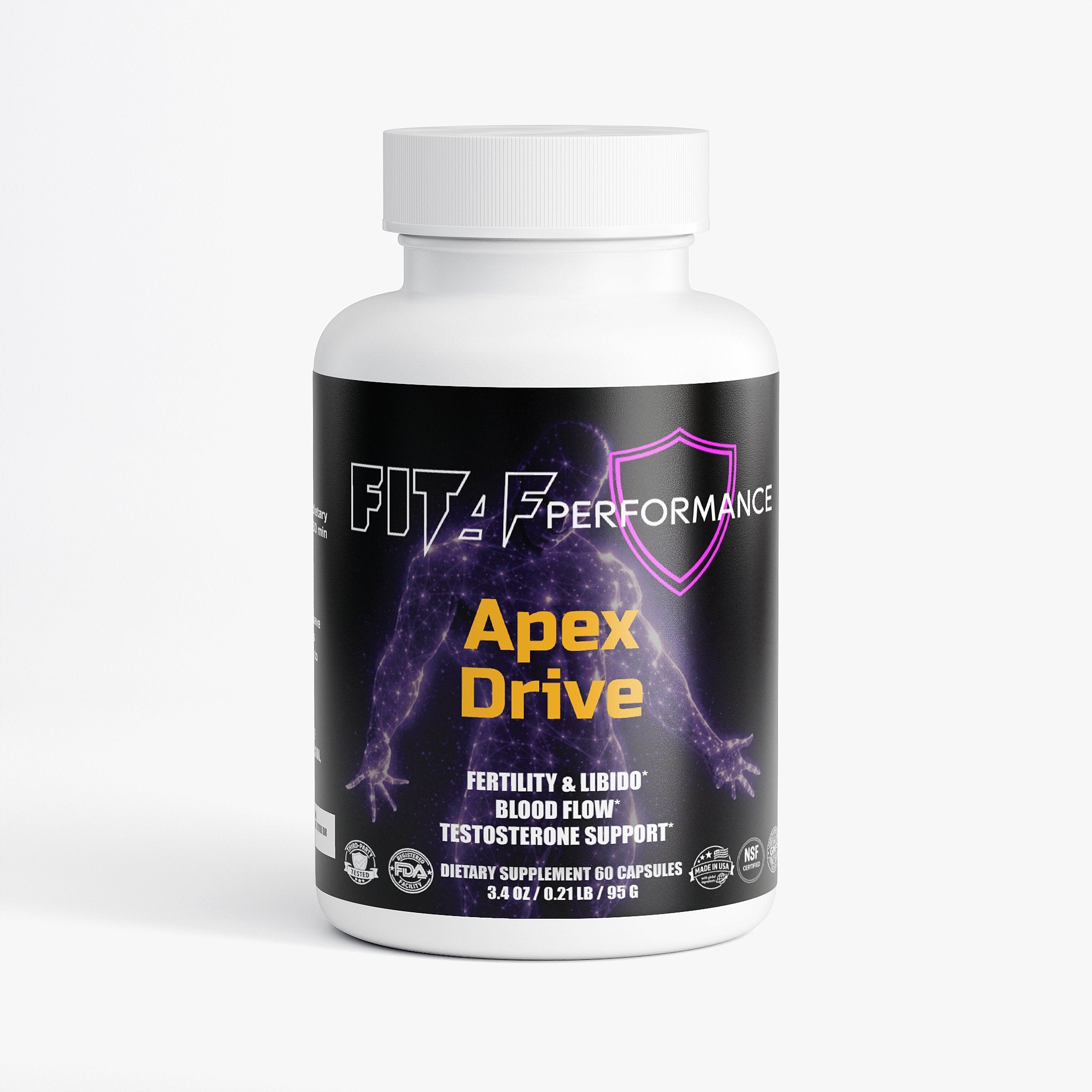 Apex Drive | Men's Vitality Supplement & Energy Support | FitAF