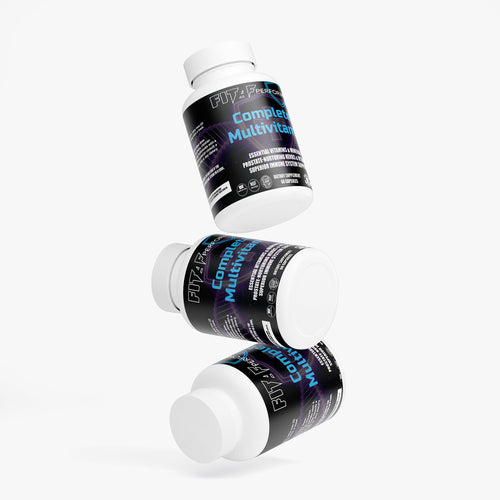 daily multivitamin capsules supplement facts label