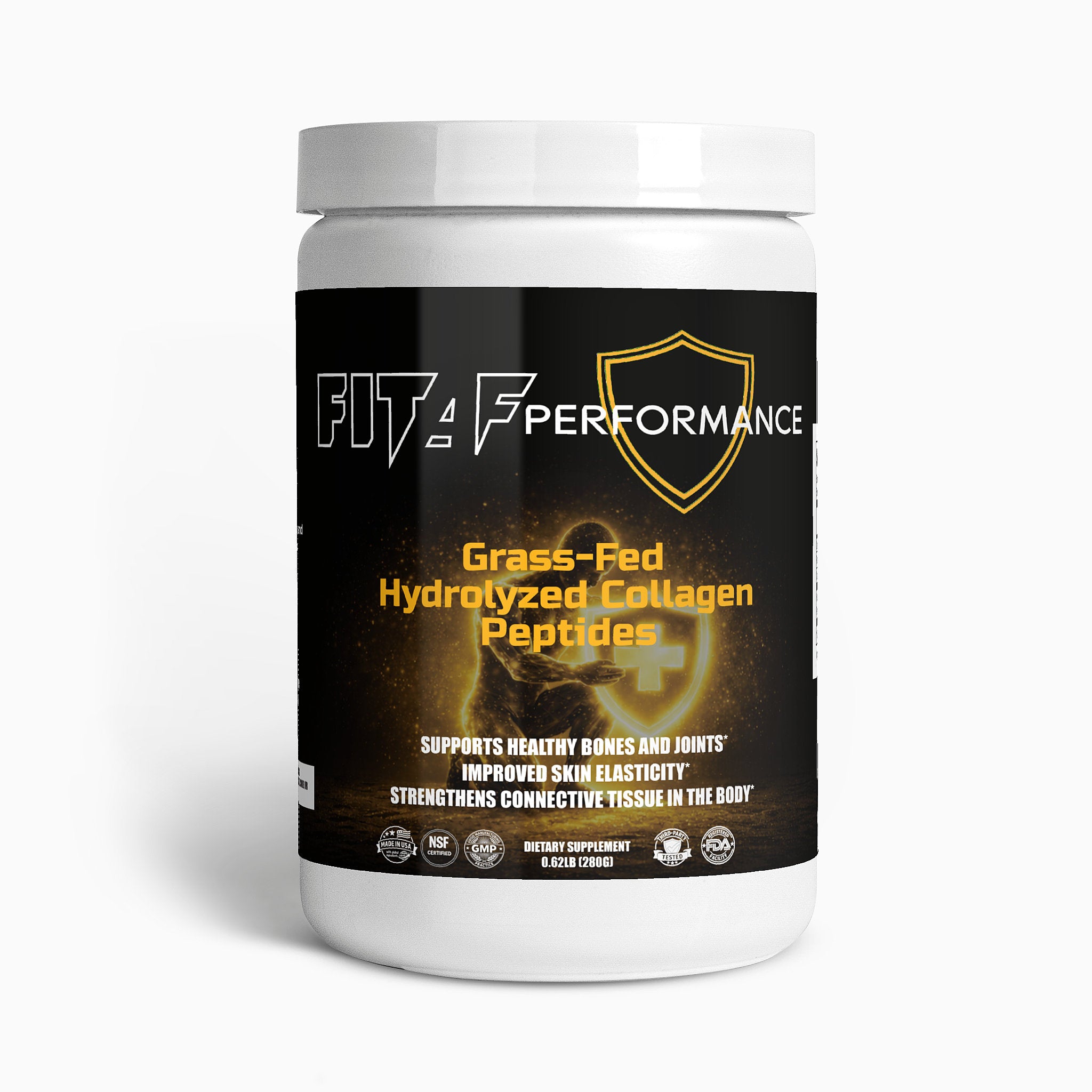 collagen peptides powder grass fed FitAF Performance