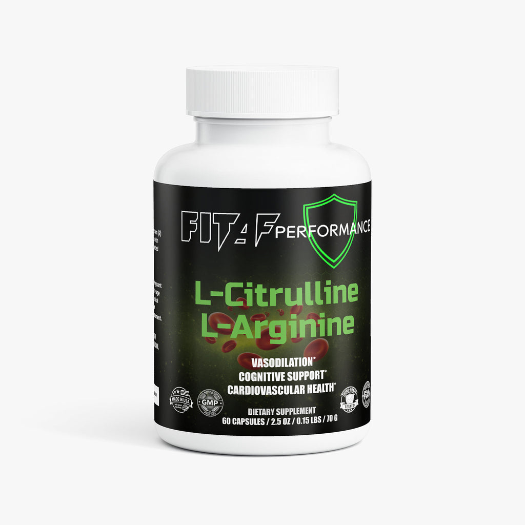 nitric oxide supplement FitAF Performance bottle