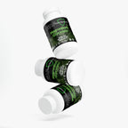magnesium glycinate supplement capsules close up