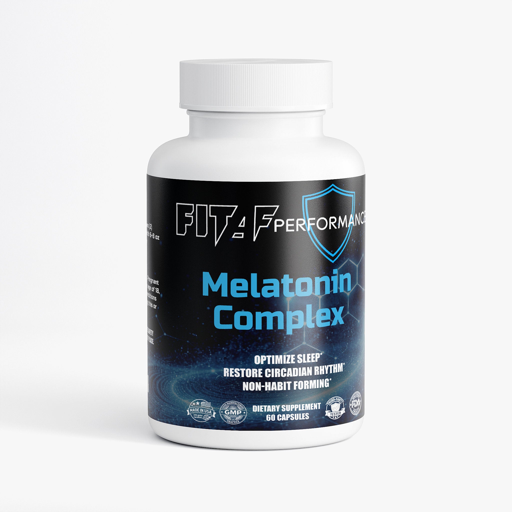 melatonin supplement sleep support FitAF Performance