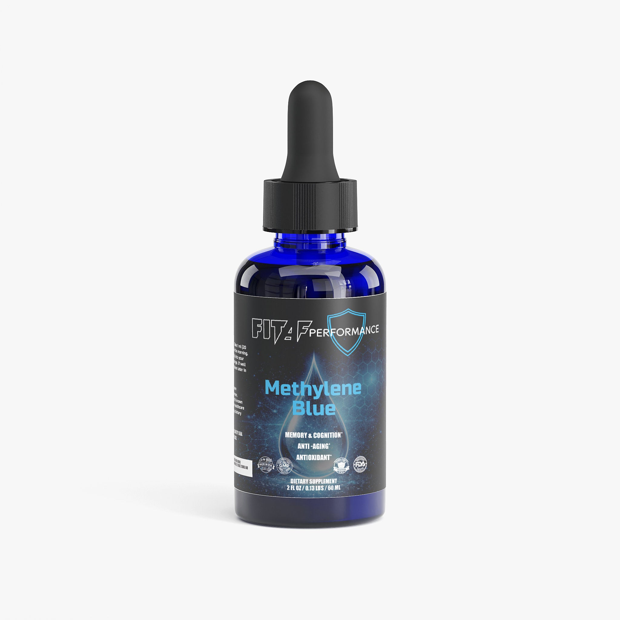 methylene blue supplement FitAF Performance bottle