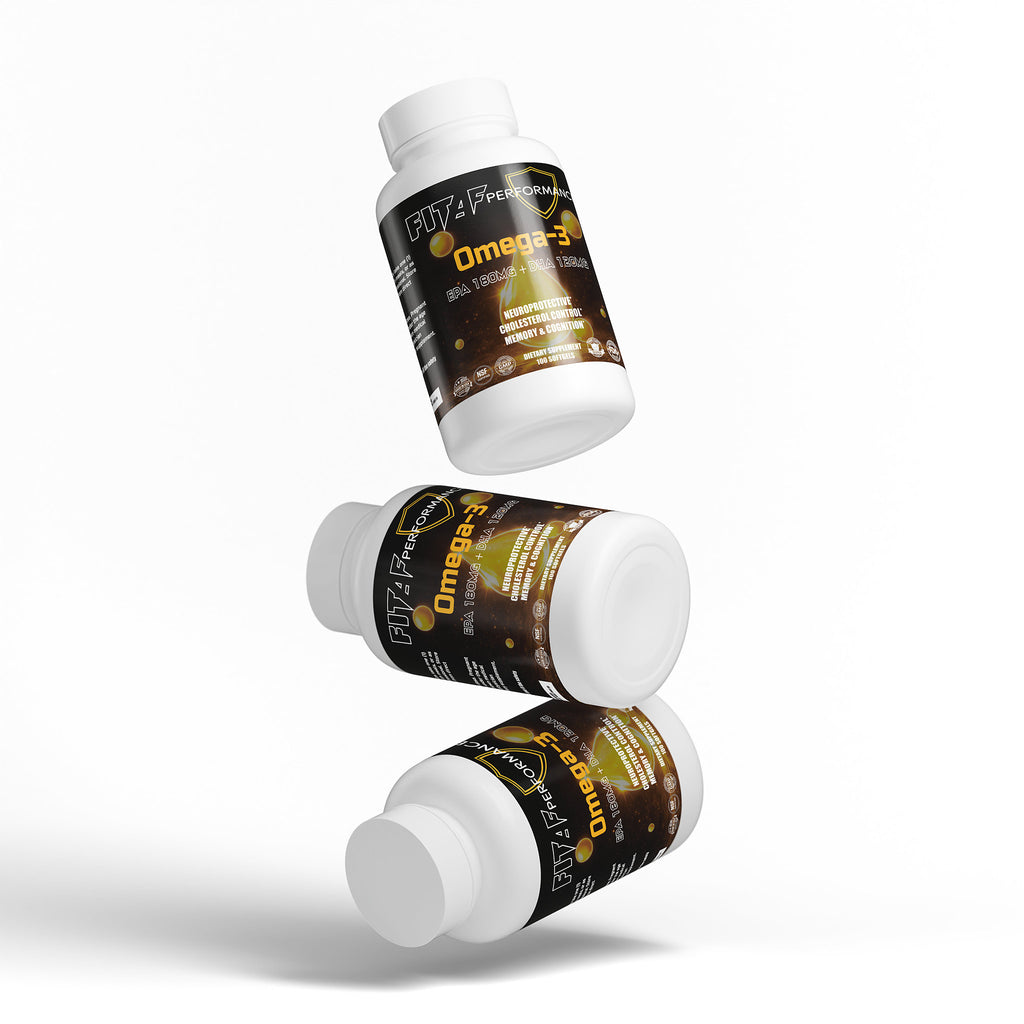 fish oil supplement EPA DHA softgels bottle