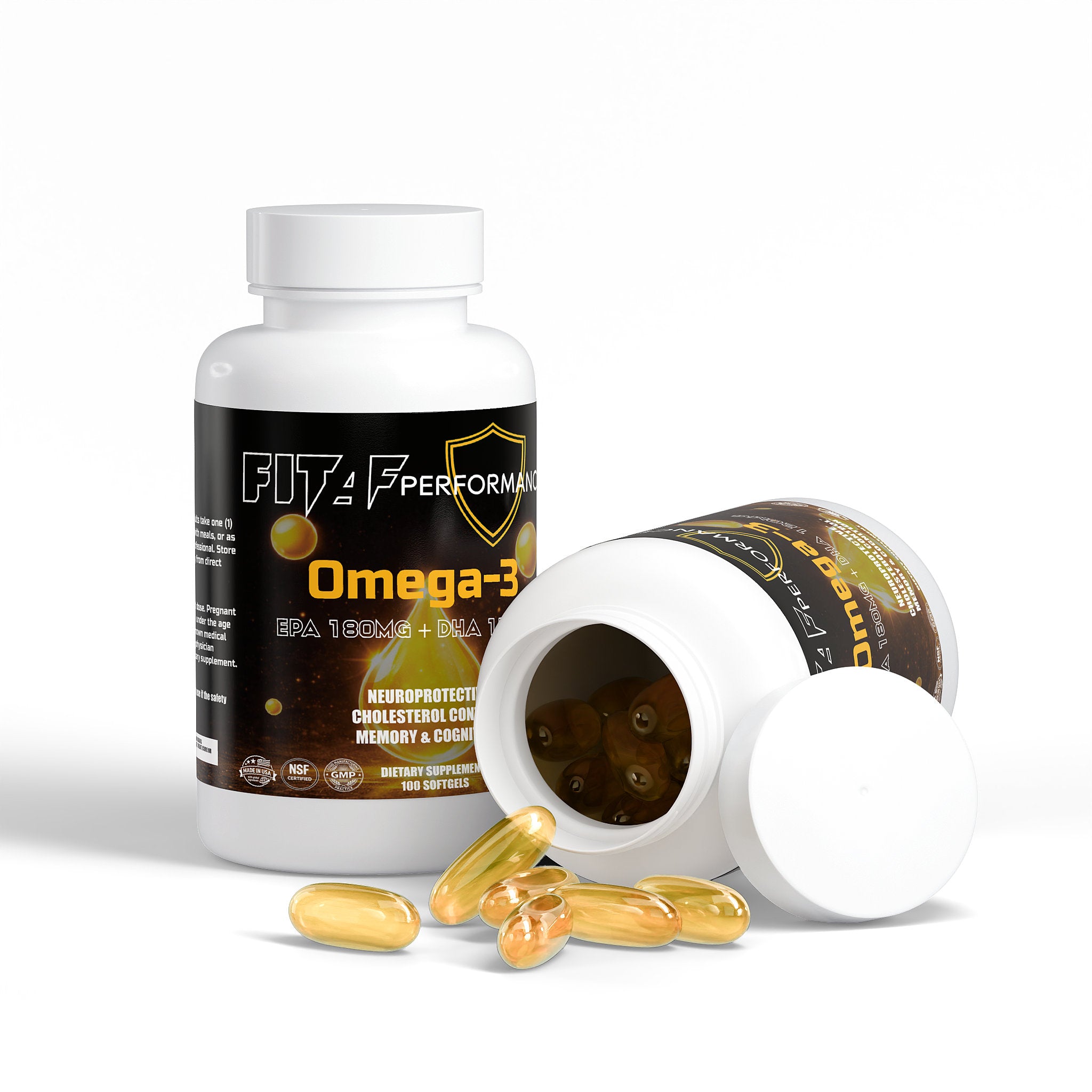 omega 3 capsules heart health supplement