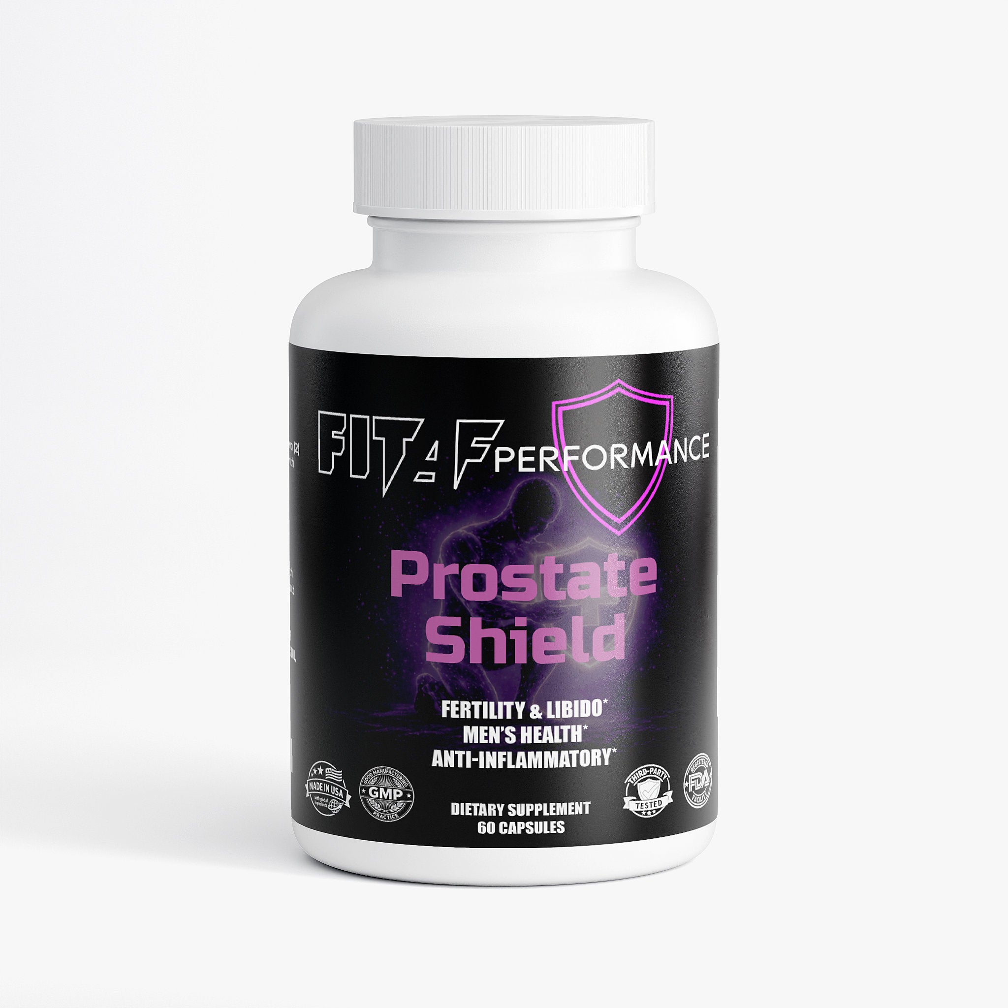 prostate support supplement FitAF Performance bottle
