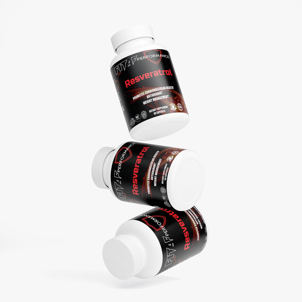 resveratrol supplement capsules close up