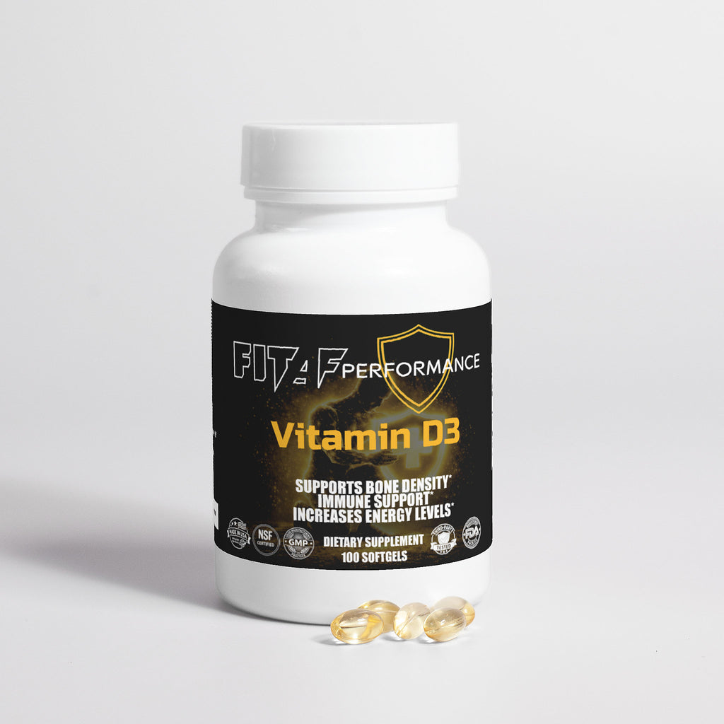 FitAF vitamin d3 supplement for immune and bone health