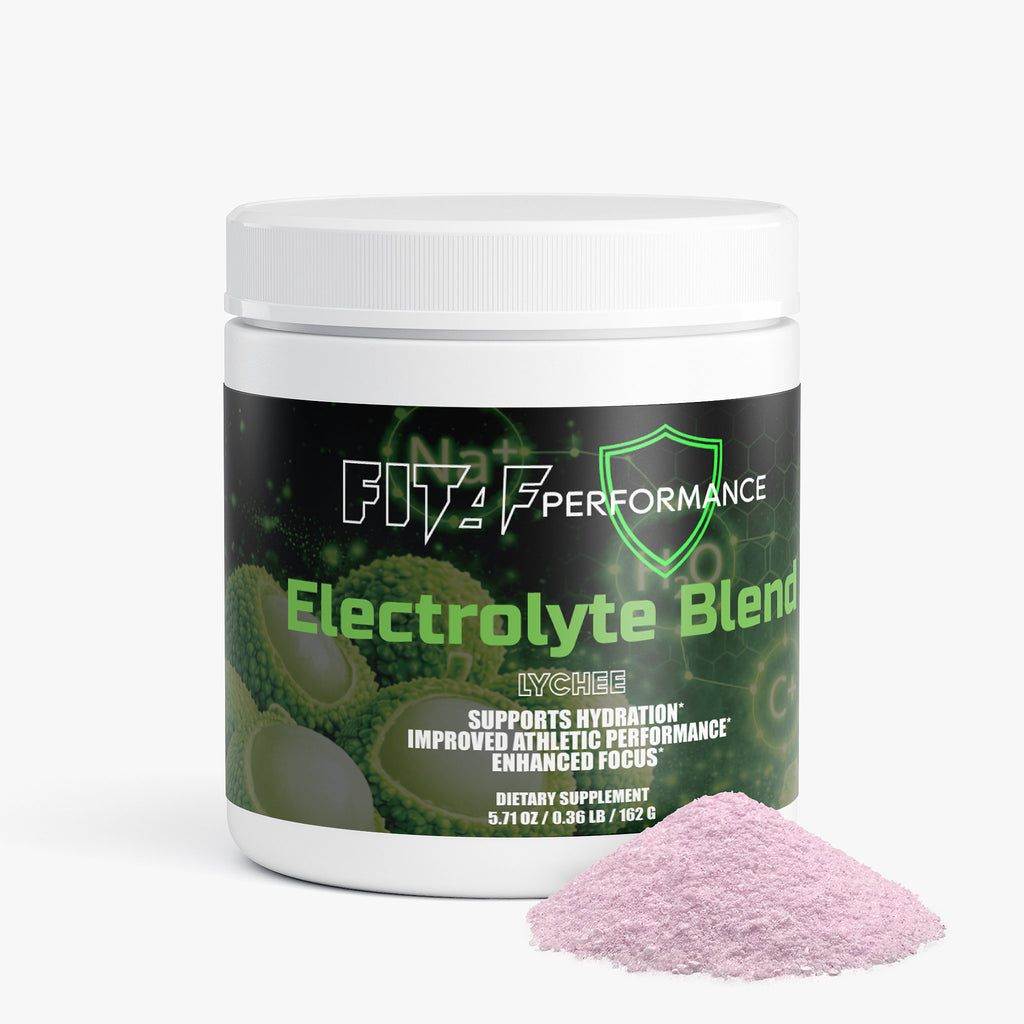 electrolyte hydration supplement powder lychee serving scoop