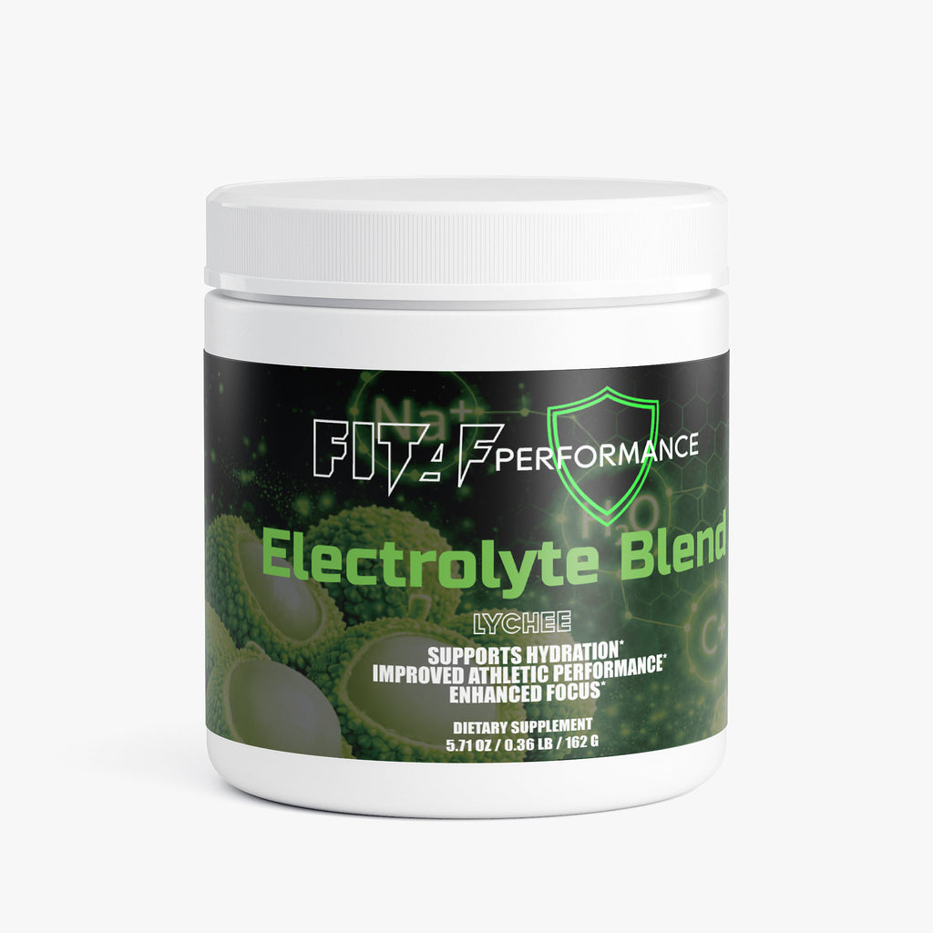 electrolyte drink mix supplement lychee FitAF Performance