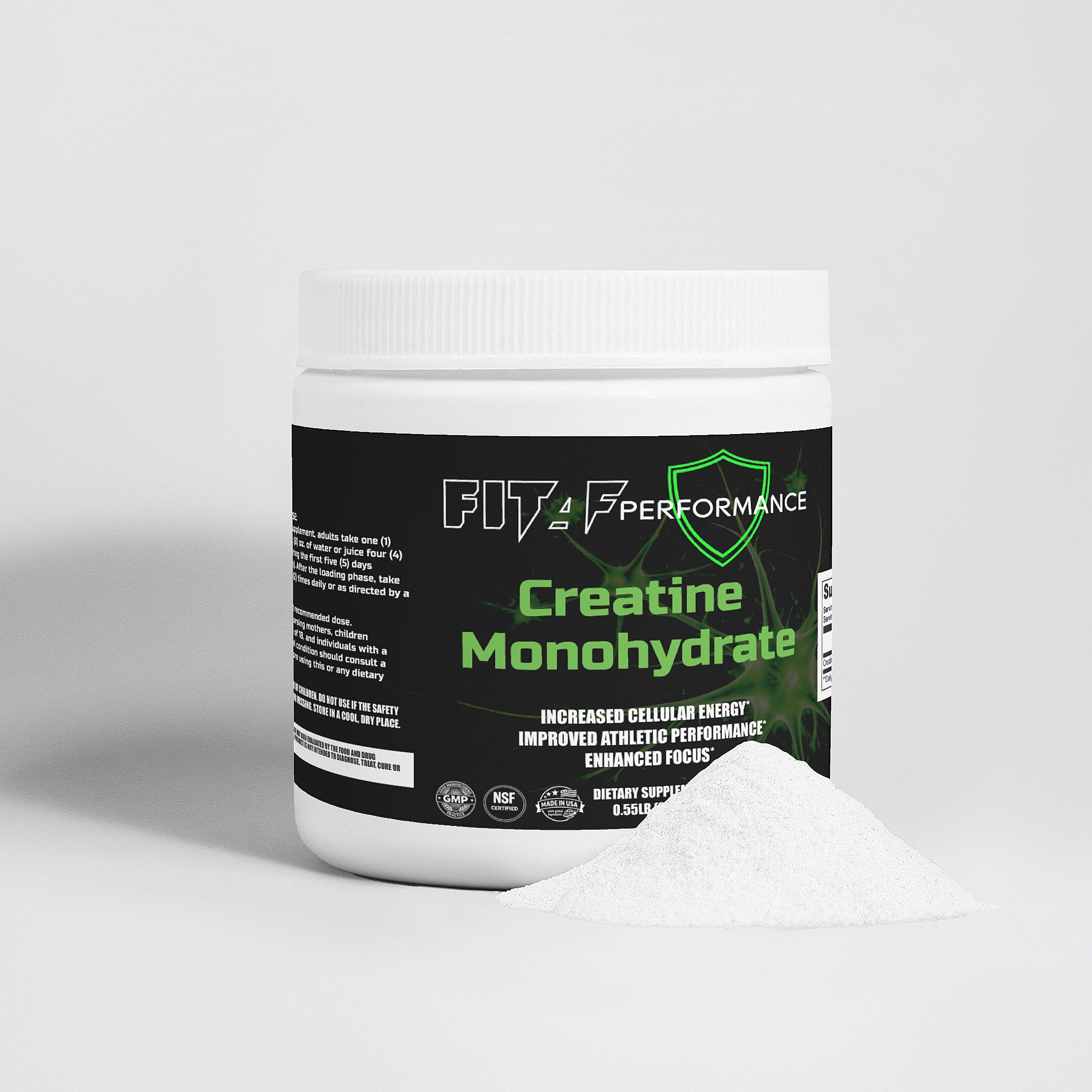 creatine monohydrate powder supplement texture