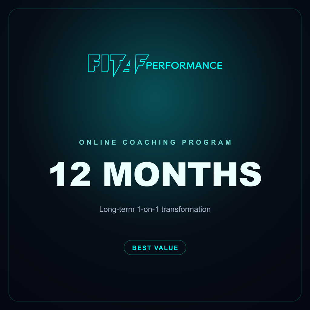 Long Term Online Fitness Coaching (12 Months) | FitAF Performance