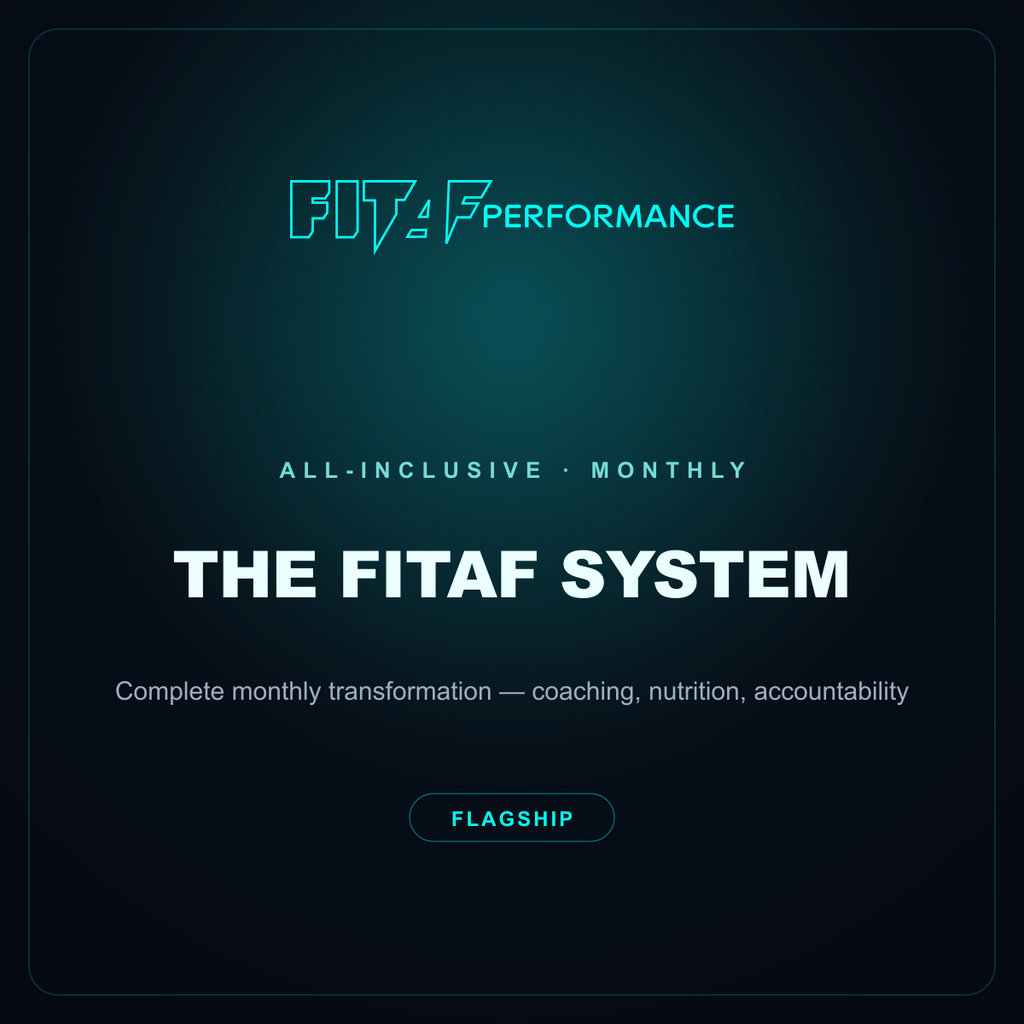 The FitAF System — All-Inclusive Monthly Transformation